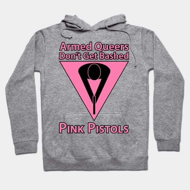 Pink Pistols Hoodie by Operation Blazing Sword